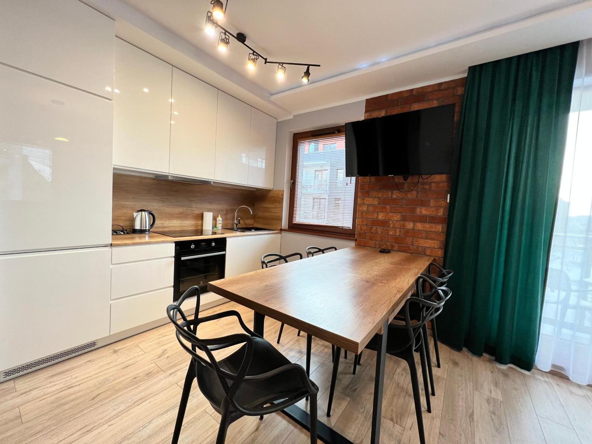 Stylish Apartment Oldtown Riverview Balcony غدانسك المظهر الخارجي الصورة
